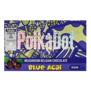 PolkaDot Blue Acai Chocolate Bar PolkaDot Blue Acai Chocolate Bar