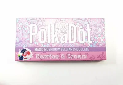 Buy Polkadot Berries & Cream Chocolate Bars UK