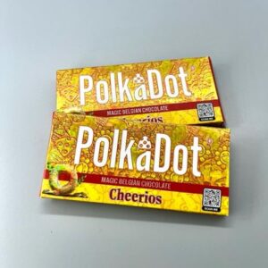 Polkadot Cheerios Magic Belgian Chocolate Bar Polkadot Cheerios Magic Belgian Chocolate Bar