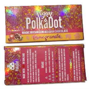 Polkadot Pomegranate Chocolate Bar Polkadot Pomegranate Chocolate Bar