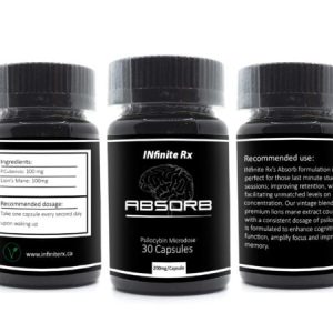 INfinite Rx (Absorb) Microdosing Psilocybin Capsules INfinite Rx (Absorb) Microdosing Psilocybin Capsules